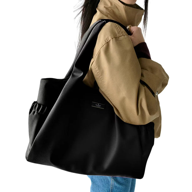 Kate Spade Carter Nylon Large Baby Bag - Black KL960