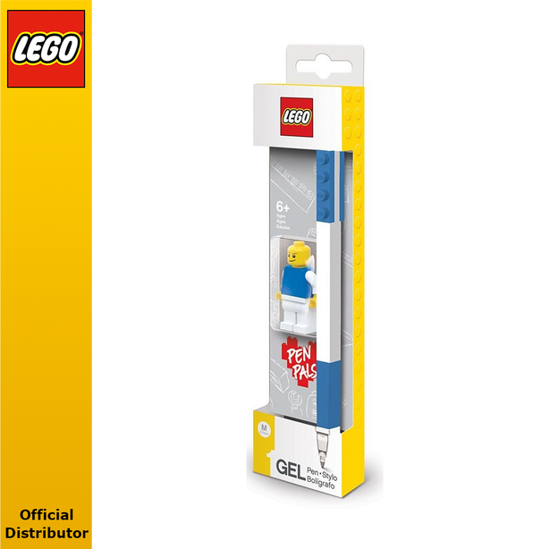 LEGO® Pen Pal Gel Pen with Minifigure Blue