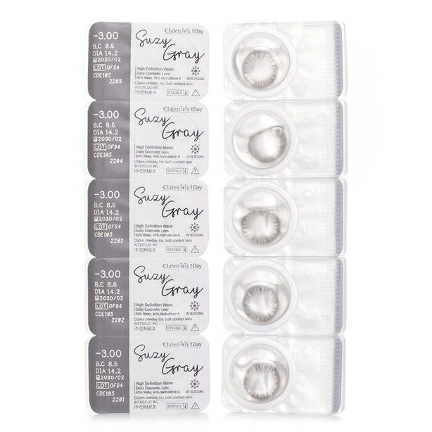 Iris 1day Suzy Gray -3.00 - 5pcs x 1 strip
