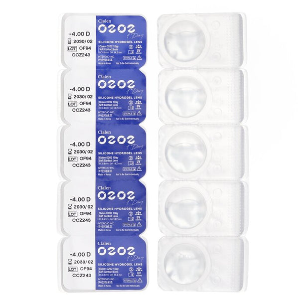 O2o2 Daily Clear -4.00 - 5pcs x 1 strip