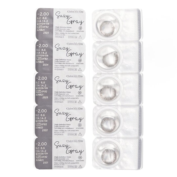 Iris 1day Suzy Gray -2.00 - 5pcs x 1 strip