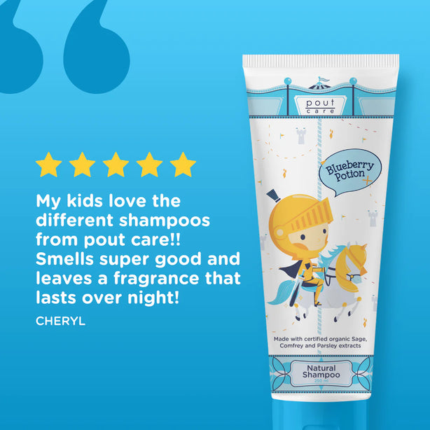 pout Care Blueberry Potion Natural Shampoo 250ml