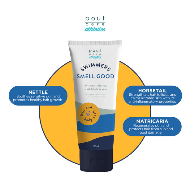 Swimmers Smell Good Hair & Body Wash 250ml