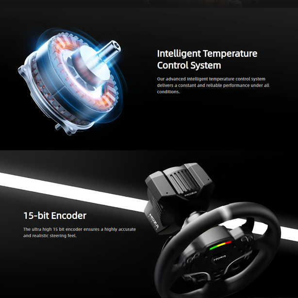 MOZA R3 Racing Bundle for PC Direct Drive Wheel + Pedals