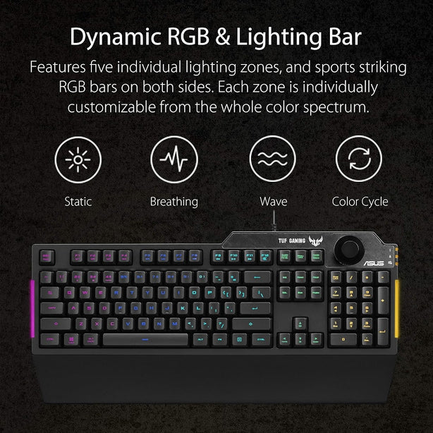 Asus TUF Gaming K1 Wired RGB Mechanical Keyboard
