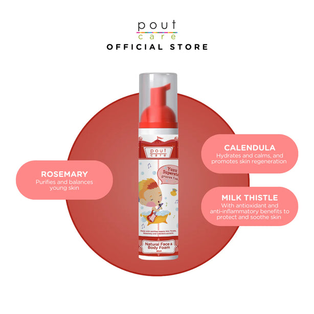 pout Care Festive Splash Kit - The Perfect Christmas Gift Packed With Shower Essentials for Children