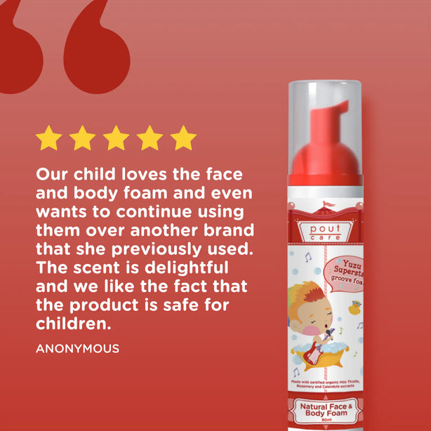 pout Care Festive Splash Kit - The Perfect Christmas Gift Packed With Shower Essentials for Children