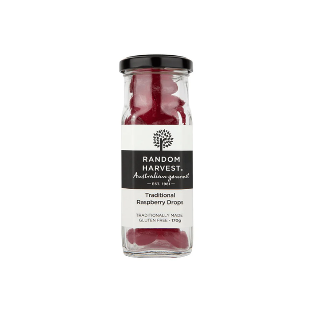 Random Harvest - Traditional Raspberry Drops 170g