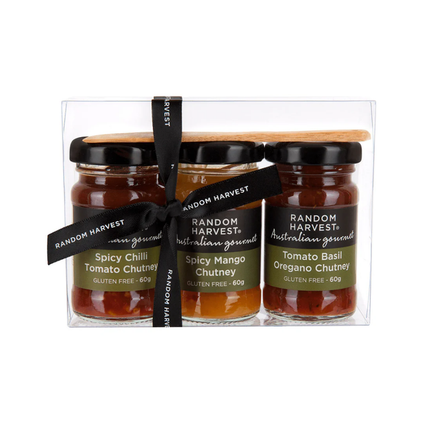 Random Harvest - Mini Me Chutney Trio Gift Pack