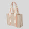 CHLOE Woody Medium Tote Bag Wooden Orange CHC23AS383L17847