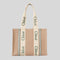 CHLOE Woody Medium Tote Bag Bluish Green CHC23AS383L1738T