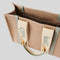 CHLOE Woody Medium Tote Bag Bluish Green CHC23AS383L1738T