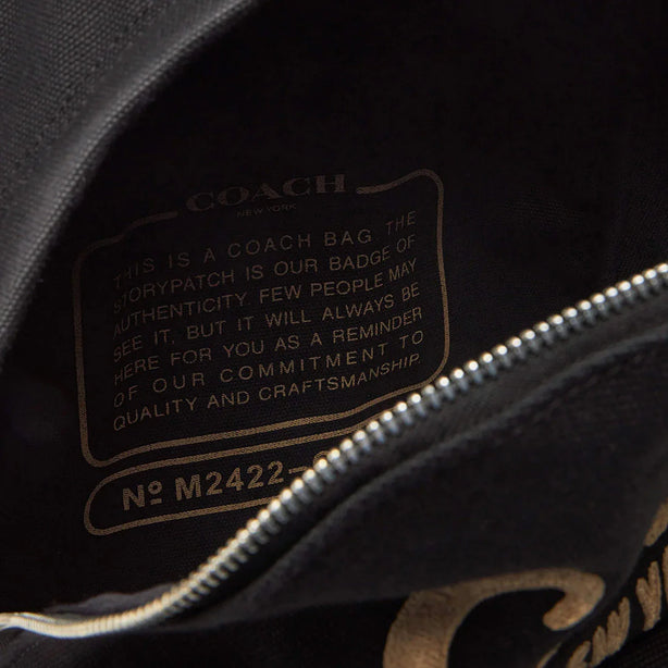 COACH Cargo Backpack Black CAM76