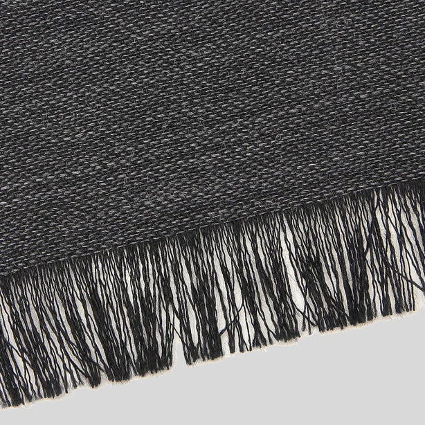 GUCCI Large Signature Logo GGWEB Scarf/Wrap Black 165904