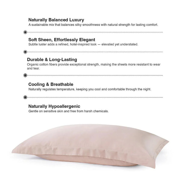 Bellami Heirloom Basic 2.0 Solid - 1300TC Aris Organic Cotton & Lyocell