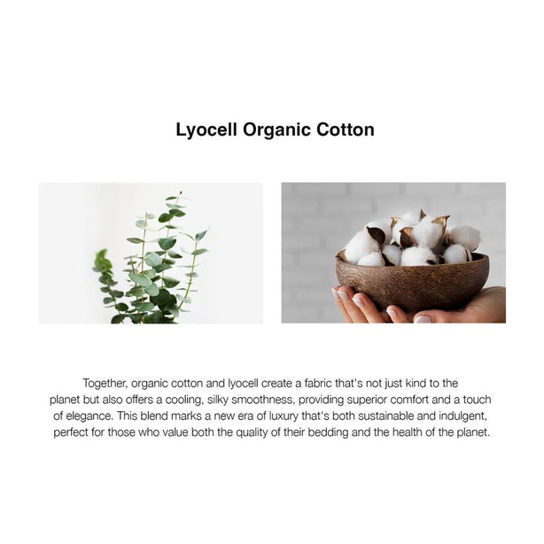 Bellami Heirloom Basic 2.0 Solid - 1300TC Aris Organic Cotton & Lyocell