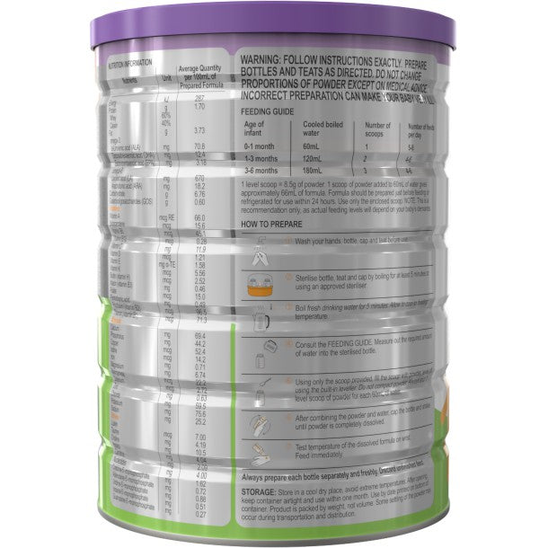 Little Étoile Premium infant formula Stage 1