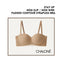Chalone Non Wire Padded Strapless Push Up Bra for Small Busts Stay Up Slip Free No Silicone Seamless for T-shirt