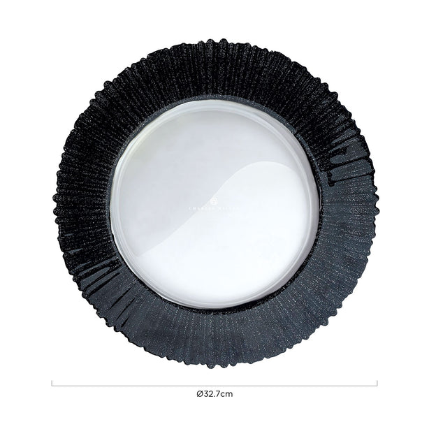 Chalres Millen Signature Collection Glam Accent Plate, Midas