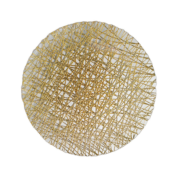 Chalres Millen Signature Collection Glam Accent Plate, Gaiss