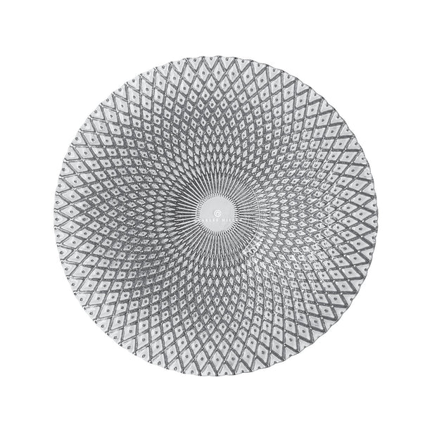 Chalres Millen Signature Collection Glam Accent Plate, Soleil