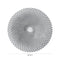 Chalres Millen Signature Collection Glam Accent Plate, Soleil