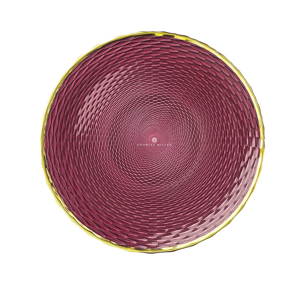 Chalres Millen Signature Collection Glam Accent Plate, Gara