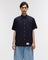 Highr, Navy, Oversized Short Sleeve Shirt
