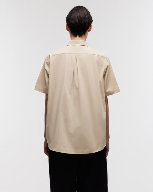 Highr, Khaki, Oversized Short Sleeve Shirt