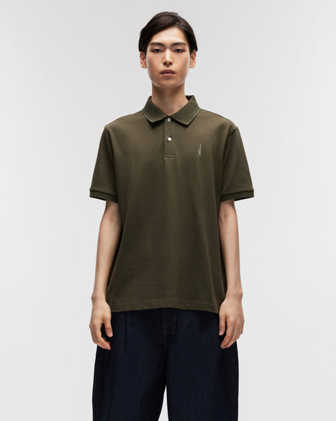 Highr, Dark Grey, Polo Tee