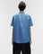 Highr, Steel Blue, Oversized Short Sleeve Shirt