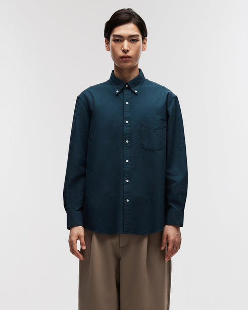 Highr, Forest, Oxford BD Long Sleeve Shirt