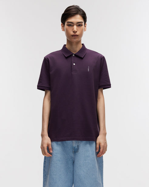 Highr, Burgundy, Polo Tee