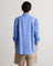 Alexander & Sons, Blue Linen, Long Sleeve Shirt