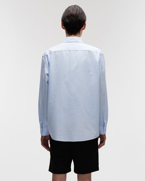 Highr, Light Blue, Oxford BD Long Sleeve Shirt