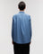 Highr, Steel Blue, Oversized Long Sleeve Shirt