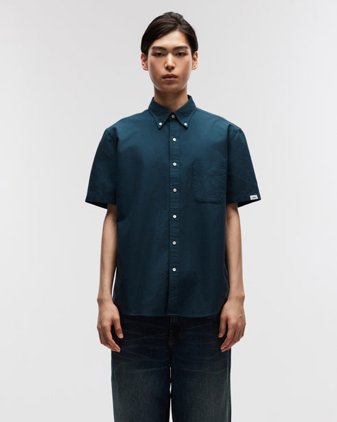 Highr, Forest, Oxford BD Short Sleeve Shirt