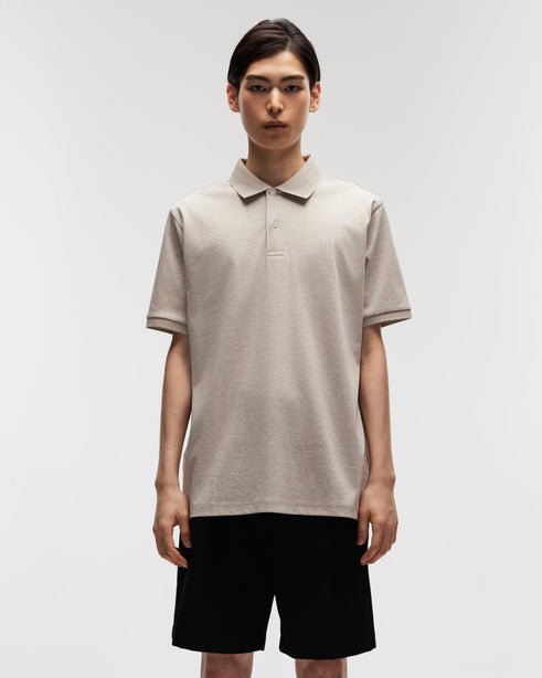 Highr, Oatmeal, Polo Tee
