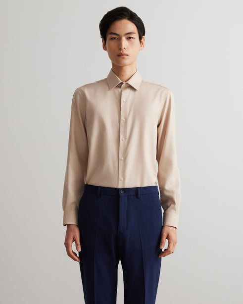 Alexander & Sons, Sand Twill, Long Sleeve Shirt