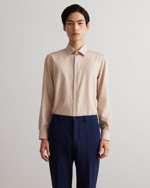 Alexander & Sons, Sand Twill, Long Sleeve Shirt