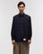 Highr, Navy, Oversized Long Sleeve Shirt