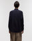 Highr, Navy, Oversized Long Sleeve Shirt