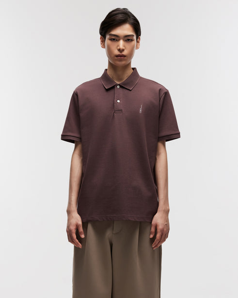 Highr, Brown, Polo Tee