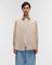 Highr, Khaki, Oversized Long Sleeve Shirt