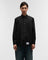 Highr, Black, Oversized Long Sleeve Shirt
