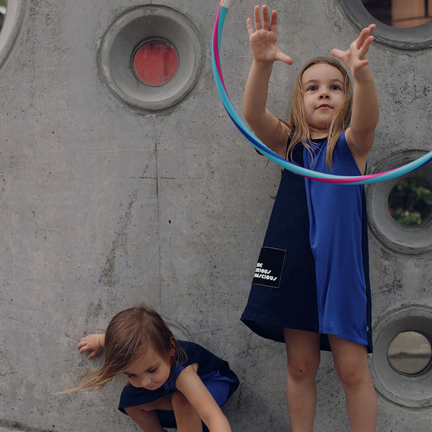 Chic Denim Kids Dress