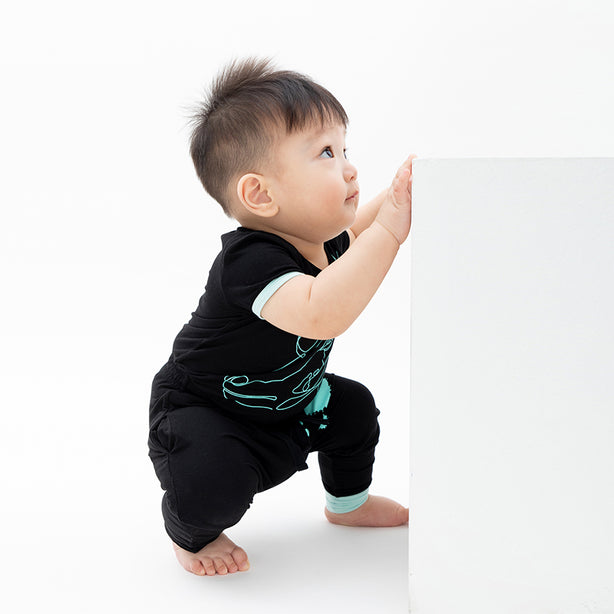 Splash Baby Pants - Mint Splash