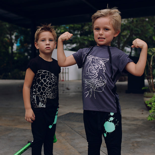 Tiger Hoodie Kids T-Shirt