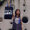 Less is More Denim Tote Bag