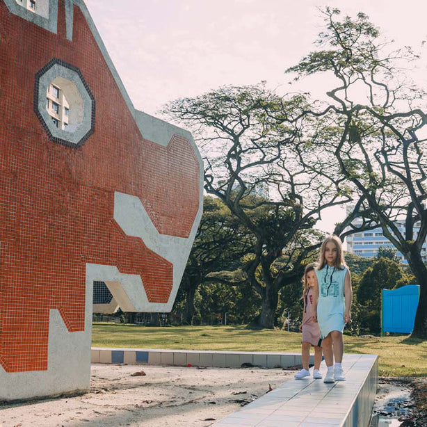 Purrcast! Hoodie Kids Mint Dress